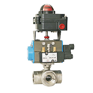 Chain Wheel Operated Ball Valve w/ Limit Switch – Max-Air Technology