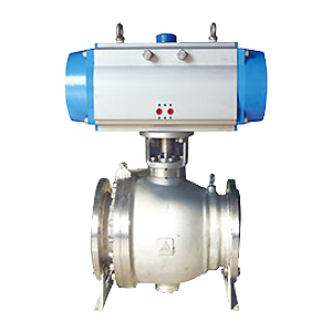 Two-way flange ball valve