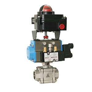 Pneumatic Actuated High Pressure Ball Valve