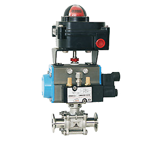 Pneumatic Actuated Sanitary Ball Valve